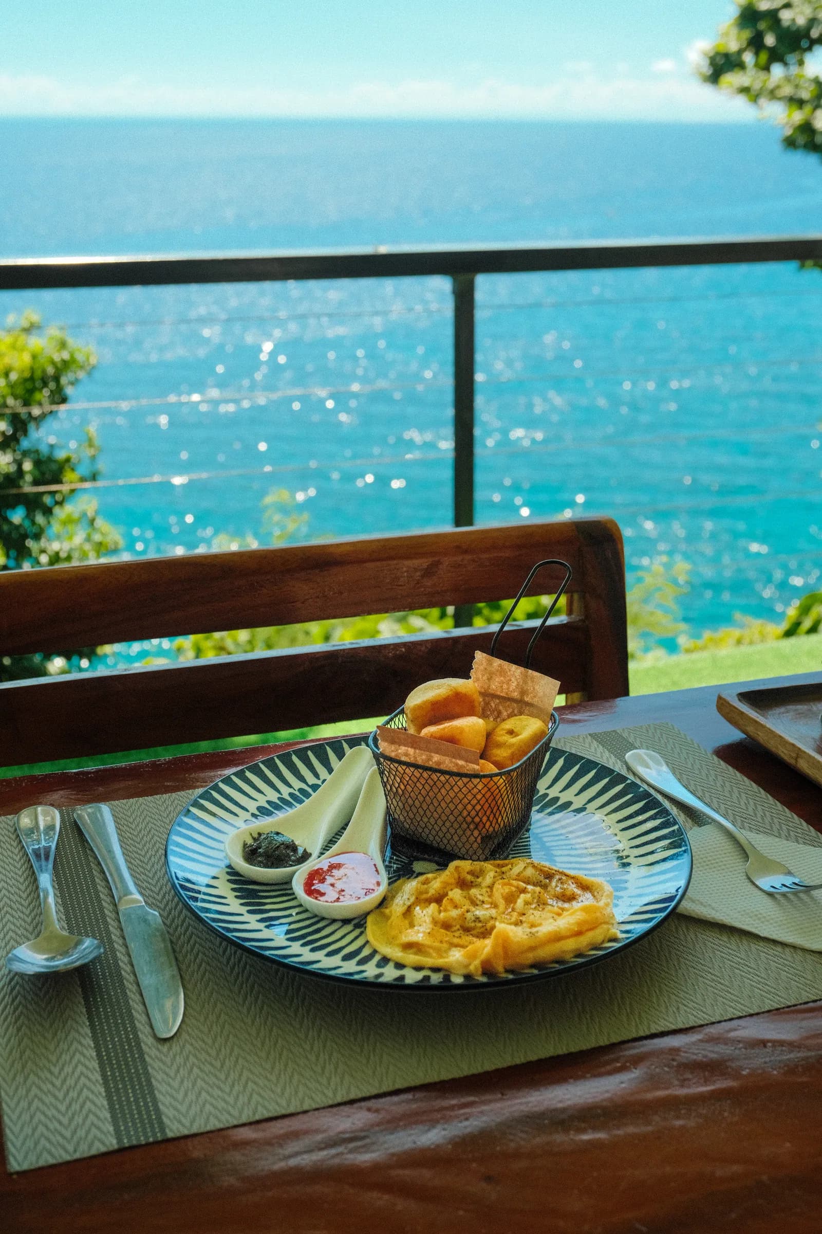 From the kitchen at Txaleta de Camiguin