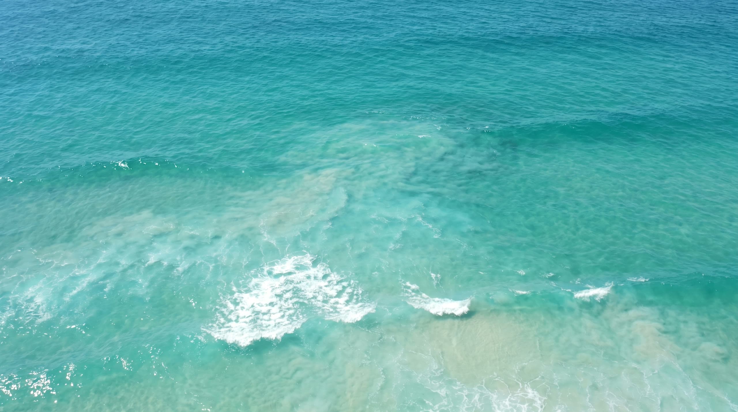 Turquoise water off the Camiguin coast